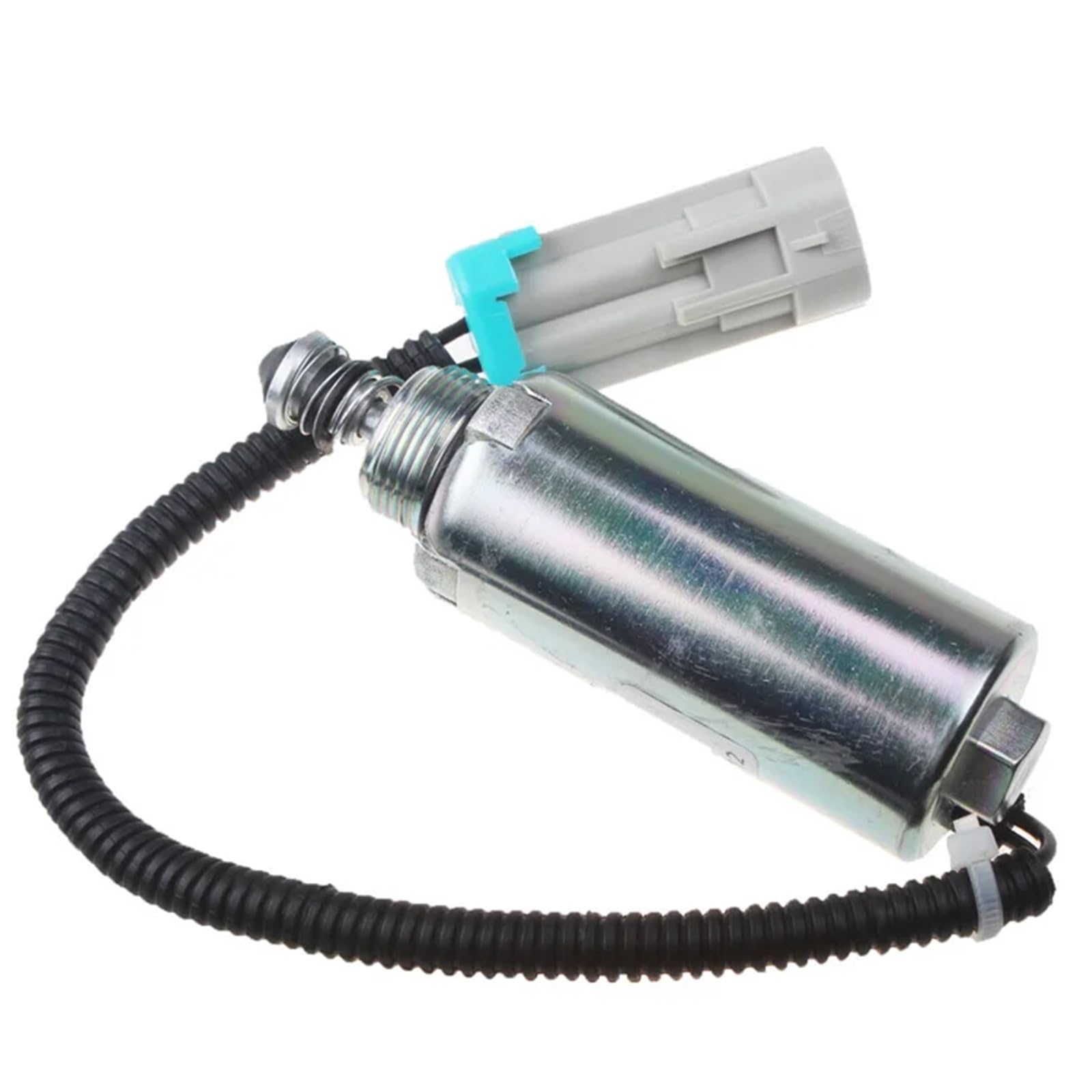 Solenoide de corte de combustible Solenoide de cierre de combustible con válvula magnética 33072-2088, compatible con Chevy 6.5L DS Diesel (1994-2002)
