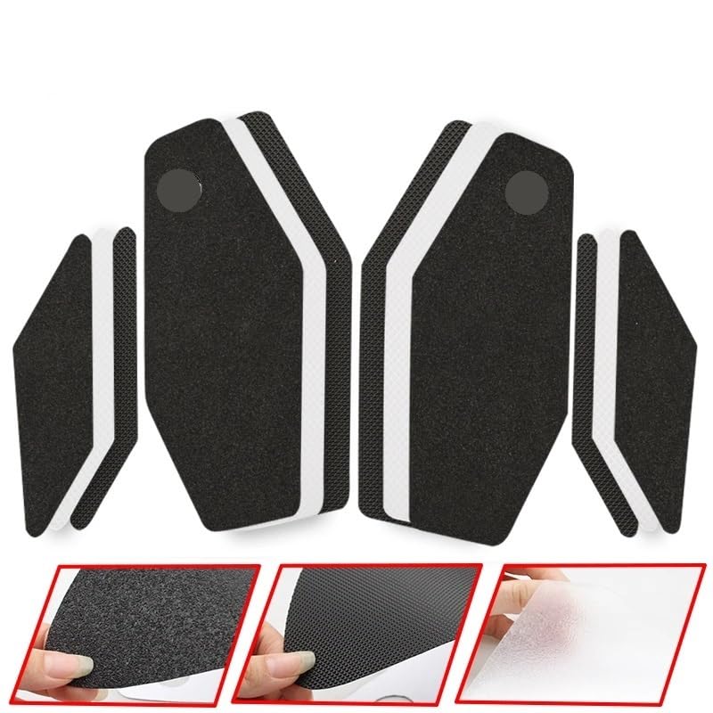 Autocollant protection réservoir moto YZF-R6 2008-2016 grip de protection anti-rayures noir