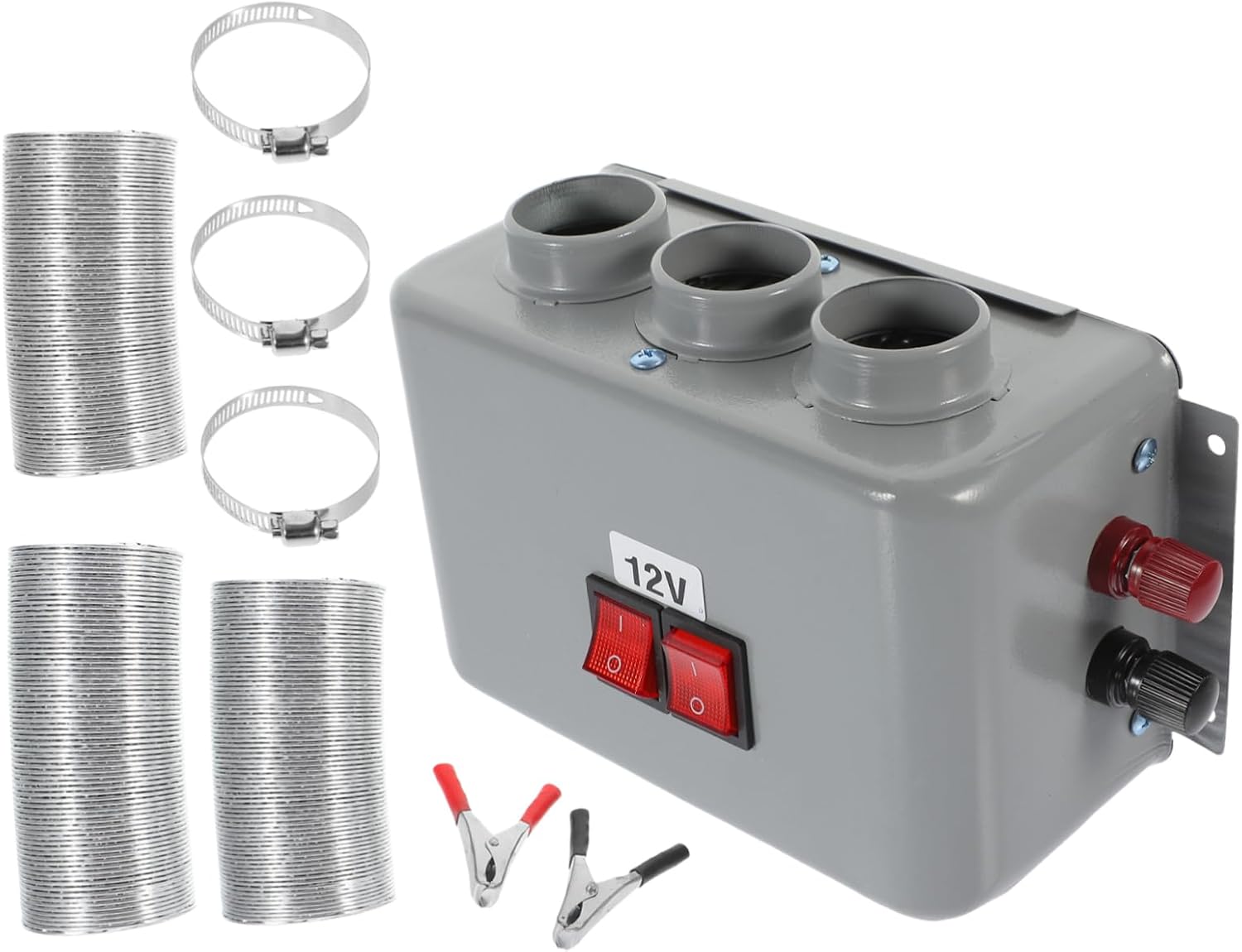 Mikinona Portable Auto Heater Fan 800w Car Windshield Demister Car Heater Overheat Protection Safe Easy to Use