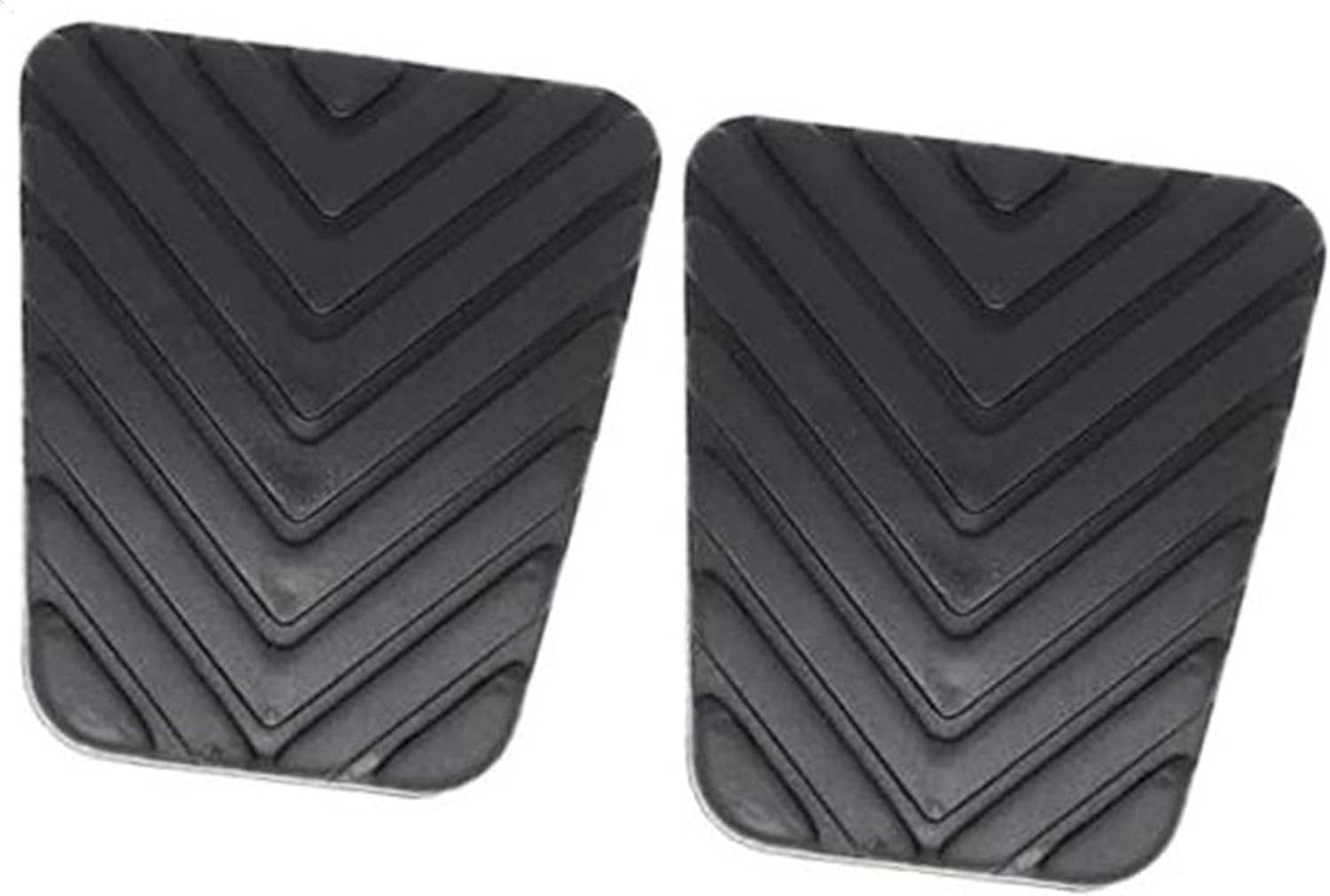 Pedal Pad, for Kia, for Bongo, for Jumbo, for Towner, for THACO, for Frontier, Forland K1 2003-2019 Rubber Clutch Foot Pedal Pad Cover Car Cover Set(Black 2piece)