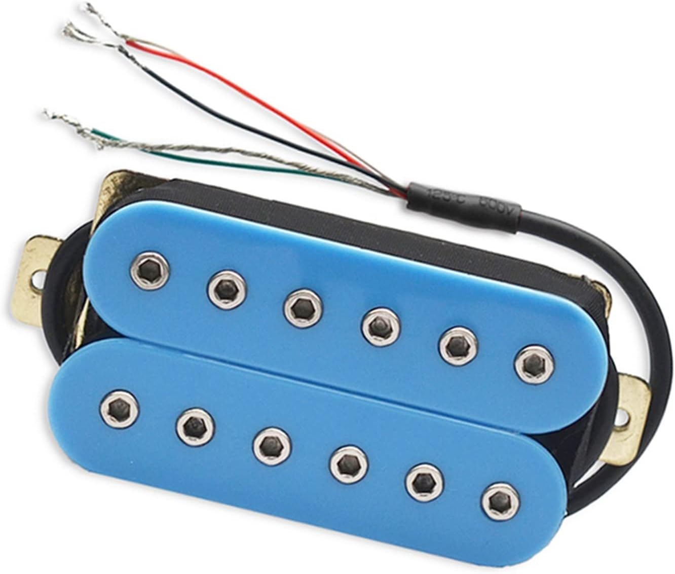 Electric Guitar 12 Adjustable Hex Screw Dual Coil Pickup for 6 String Guitar Coil