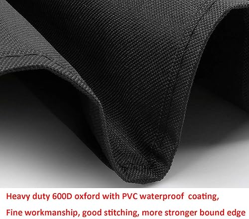 Miniatura 3 de Cubierta de parrilla impermeable resistente para parrilla Char-Griller Duo 50505650 Gas y carbón Dual Fuel Grill sin caja de fuego lateral, color