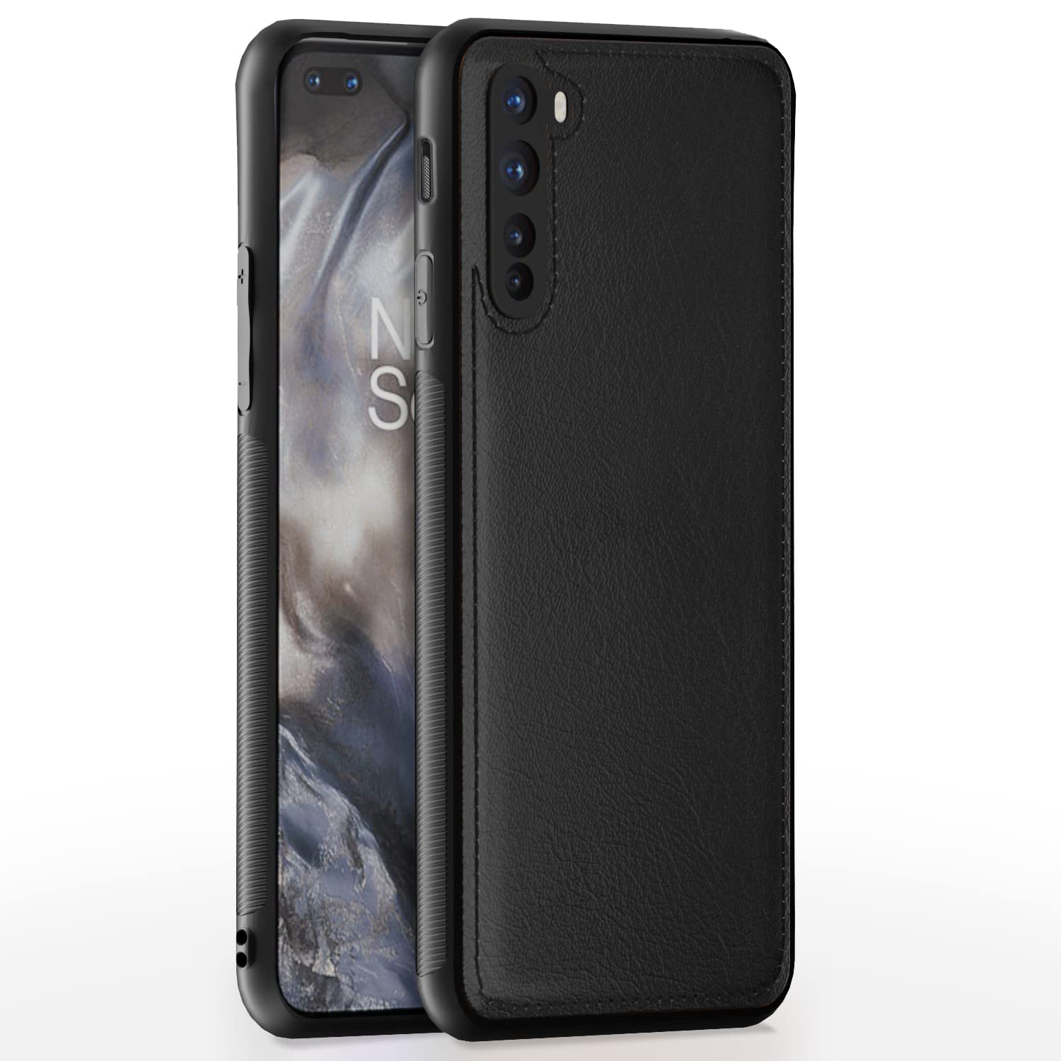 Pikkme Oneplus Nord (2020) Back Cover | Flexible Pu Leather | Full Camera Protection | Raised Edges | Super Soft-Touch | Bumper Case for Oneplus Nord (2020) (Black) (B0BR5D3N7X) Amazon Price History, Amazon Price Tracker