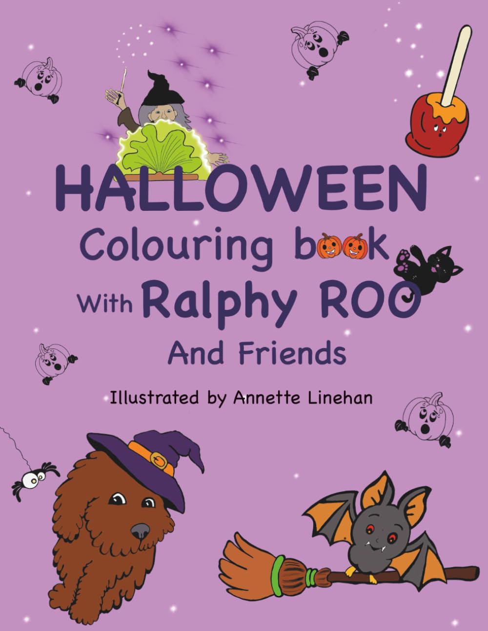 Ralphy Roo Halloween Colouring Book