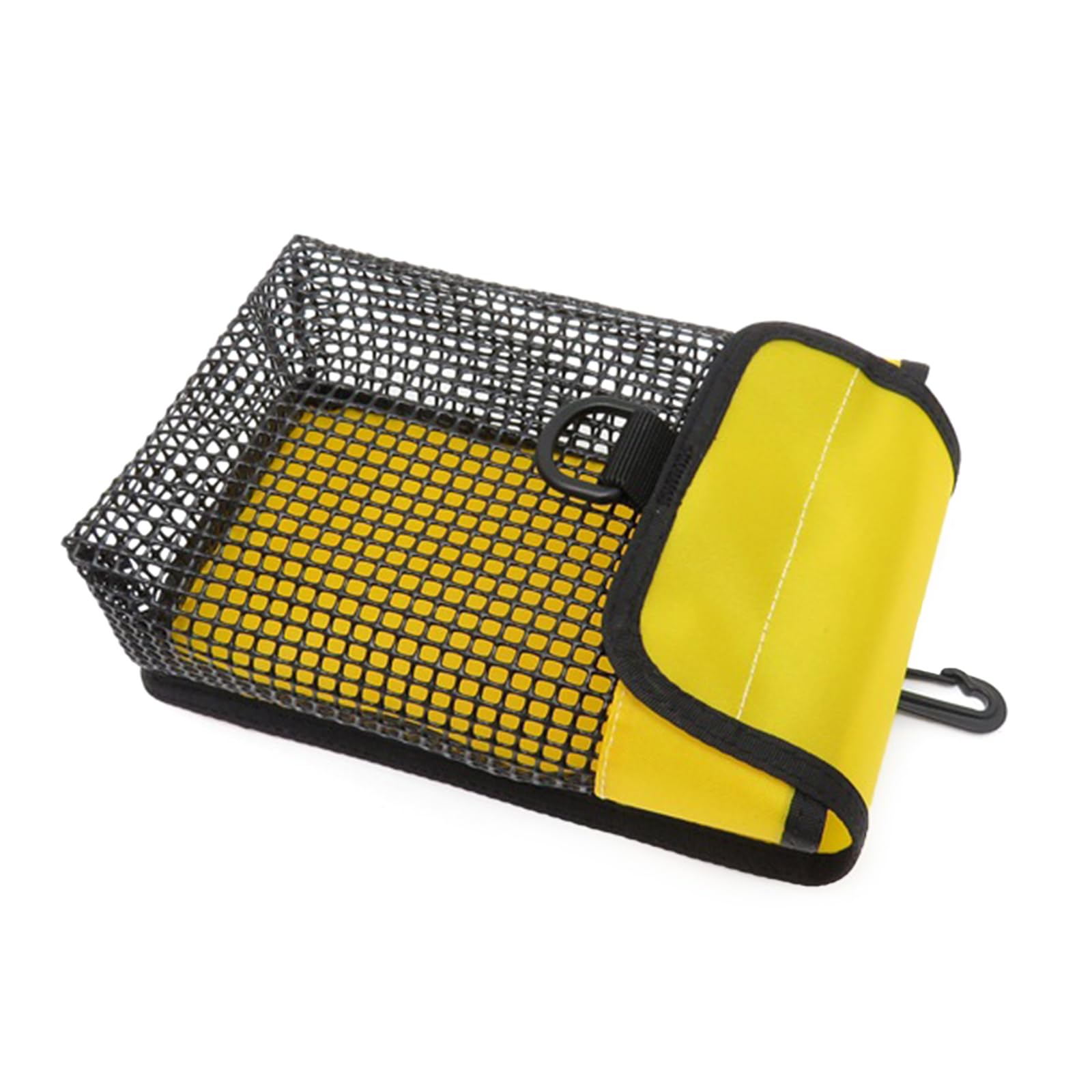 Sac En Maille Pour Équipement De Plongée - Drainant, Avec Boucle, Pour Moulinets, Bouées SMB (20x13x7,3 Cm)