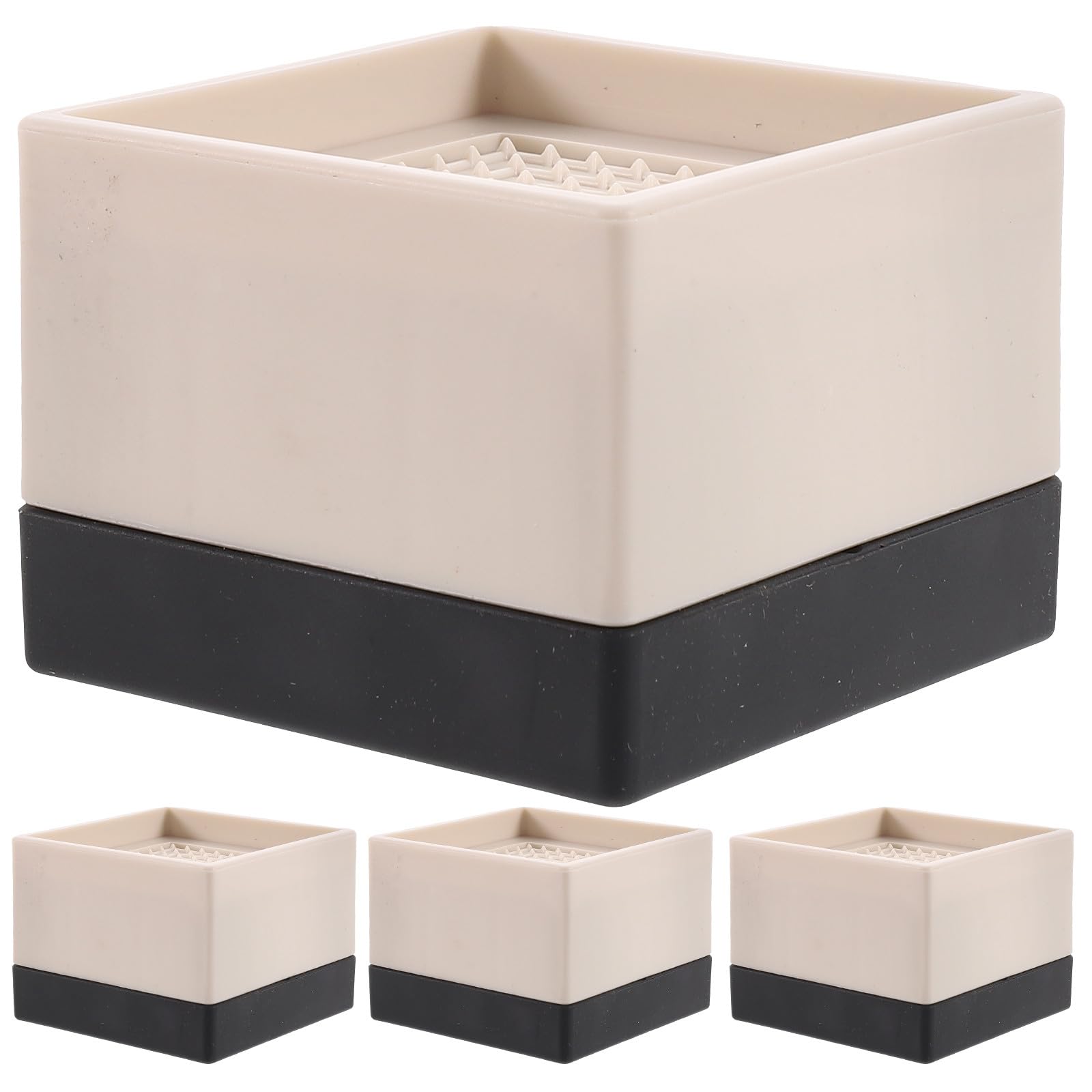 Elevadores de silicona antideslizante con 4 cm de altura para sofás y sillas