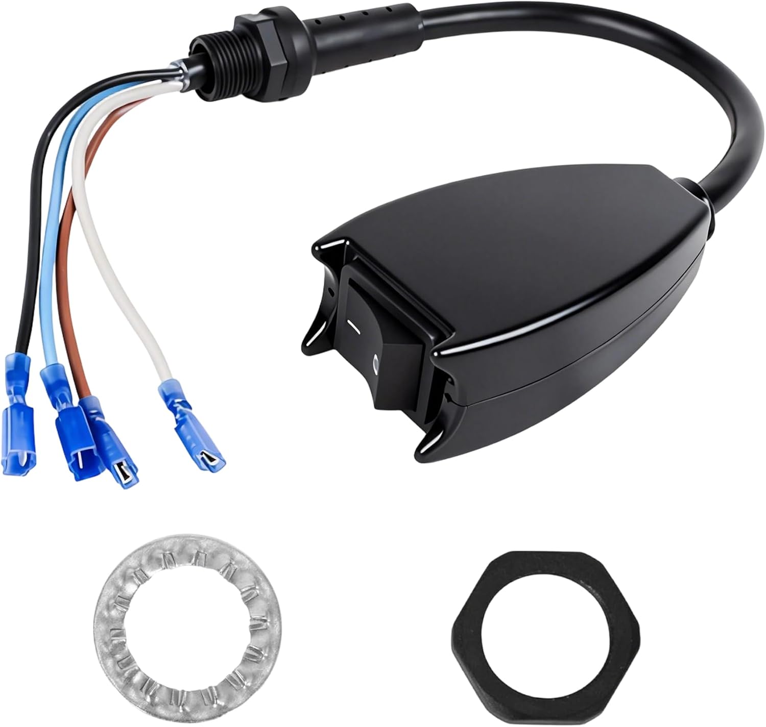 101610 Switch Cord Assembly Compatible with Backpack Vacuum Parts 120V Power Cord Replacement for Super CoachVac QuarterVac and More