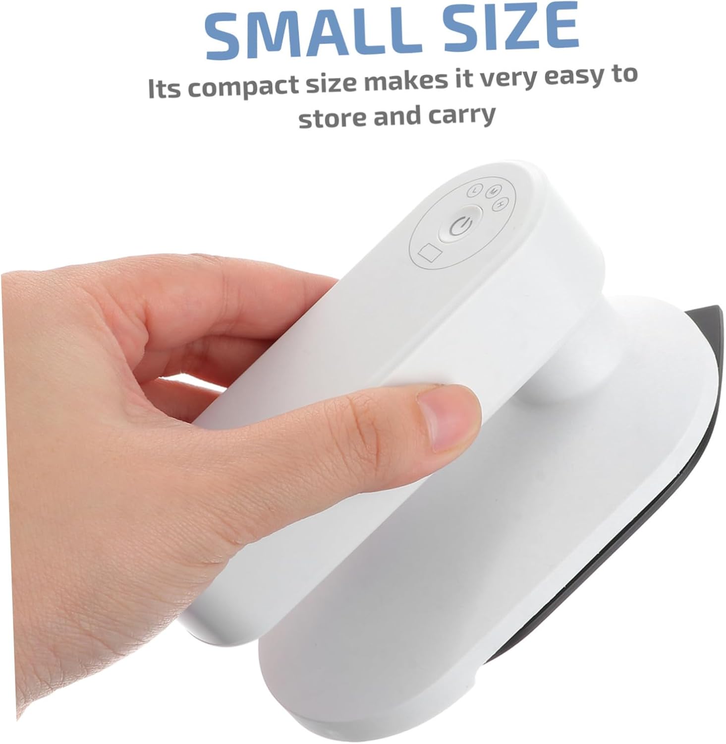 1set Portable Handheld Electric Iron Mini Steam Iron for Travel Home Dorm Use Lightweight Clothes Wrinkle Remover Design