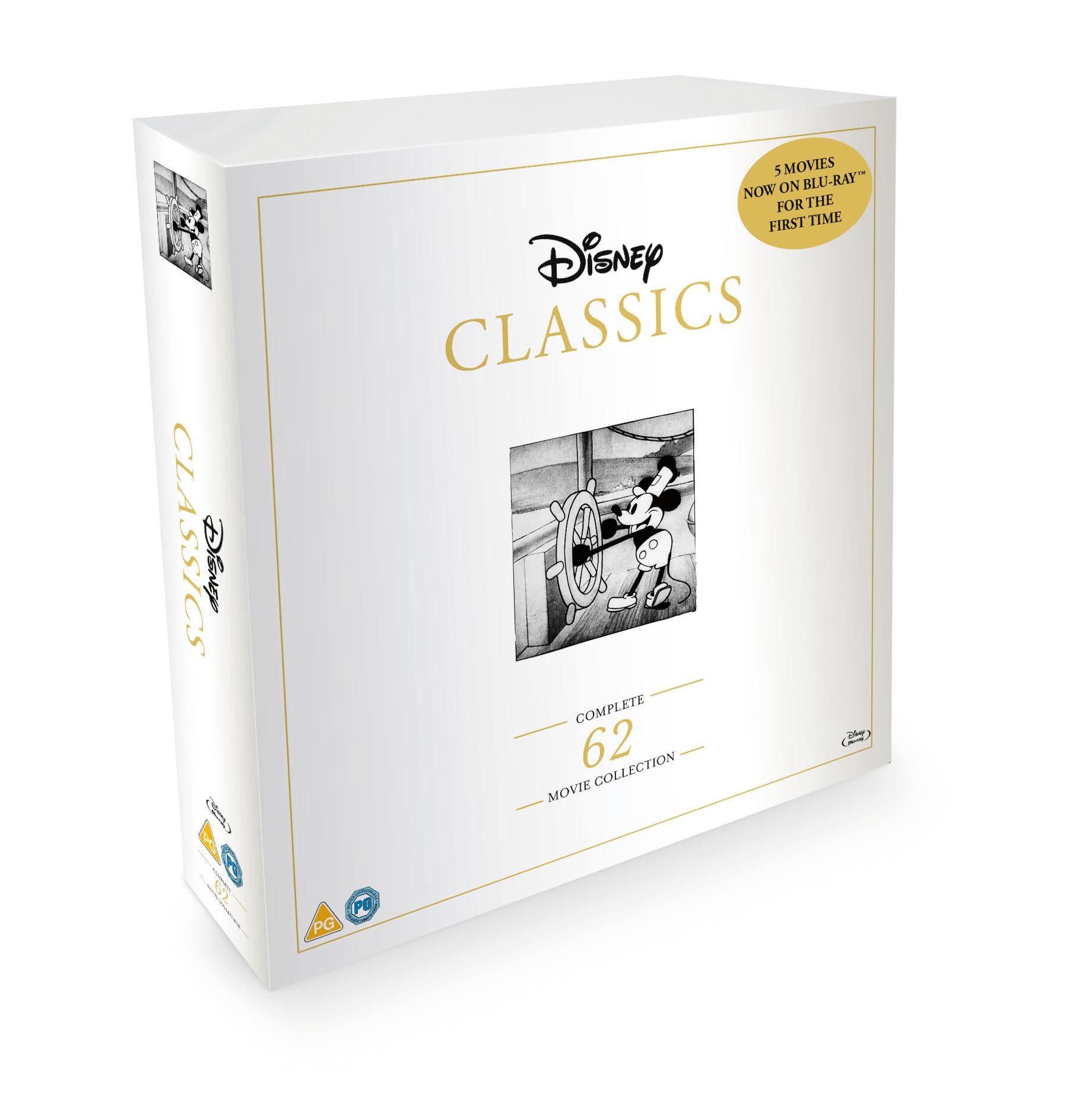 Disney Classics 62 Movie Collection BD