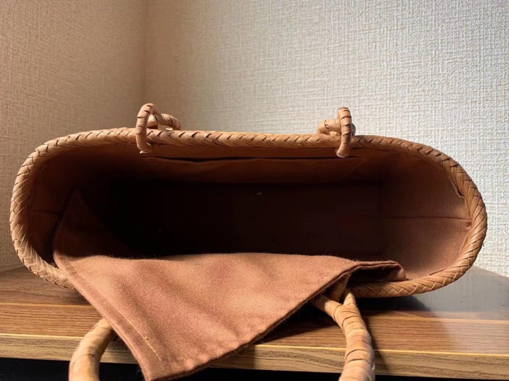 Amazon.co.jp: 山葡萄 山葡萄かごバッグ 手作り 山葡萄籠バッグ 乱れ