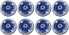 LED Inline Skate Wheels 647080mm | Luminous Inline Wheel | Replacement Wheels For Roller Skates & Fitness Skates | PU Wheels For Children's Scooters80mm
