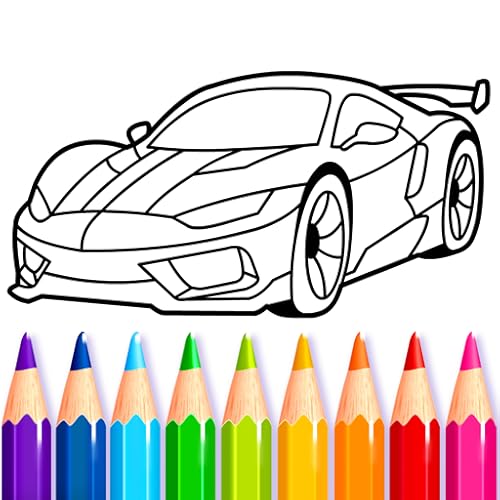 Car Coloring Game