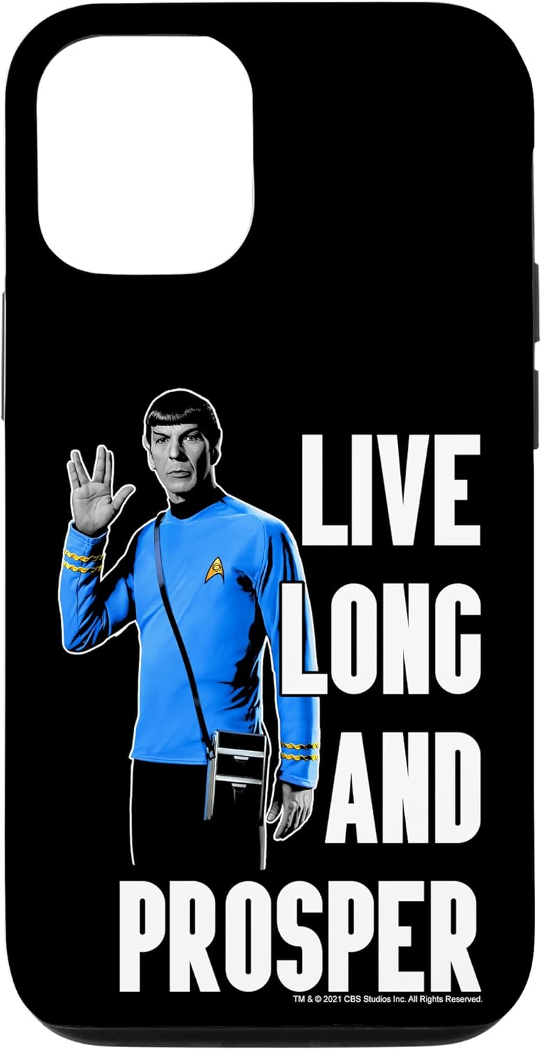 iPhone 14 Pro Max Star Trek Spock Live Long And Prosper Case