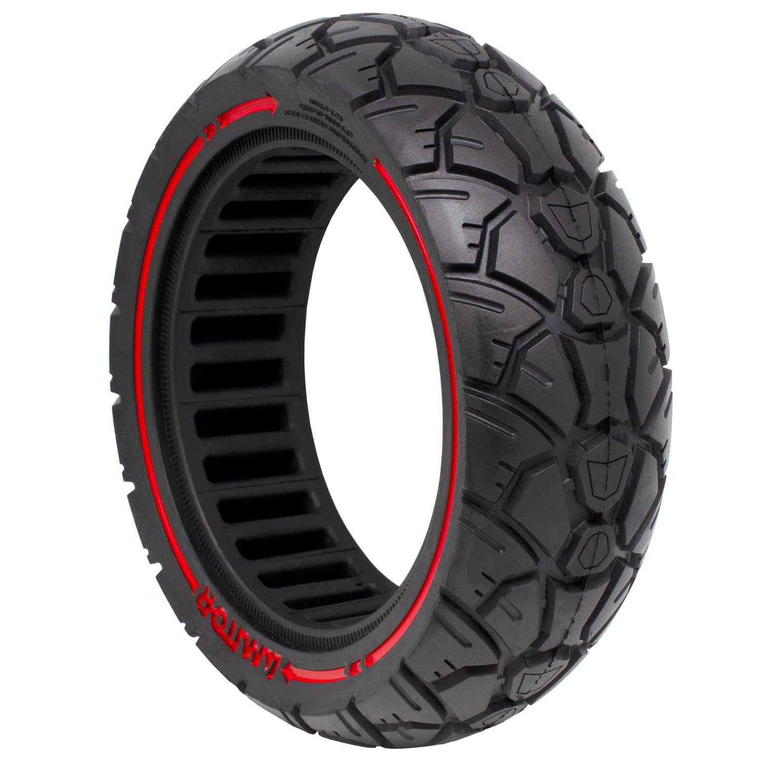 Pneumatico completo anti-perforazione 10 x 2.75 (10 x 2.7-6.5) pollici per monopattino UrbanGlide All Road 5, E-CROSSE MAX 2 x 2, Speedway 5 - Rockway - Crossover - Dualtron 3 (1 x