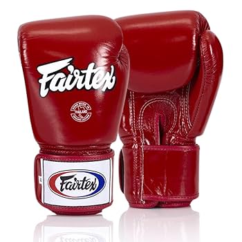 Fairtex ボクシンググローブ 8オンス - クリーム & バーガンディ Fairtex ボクシンググローブ 8オンス - クリーム & バーガンディ