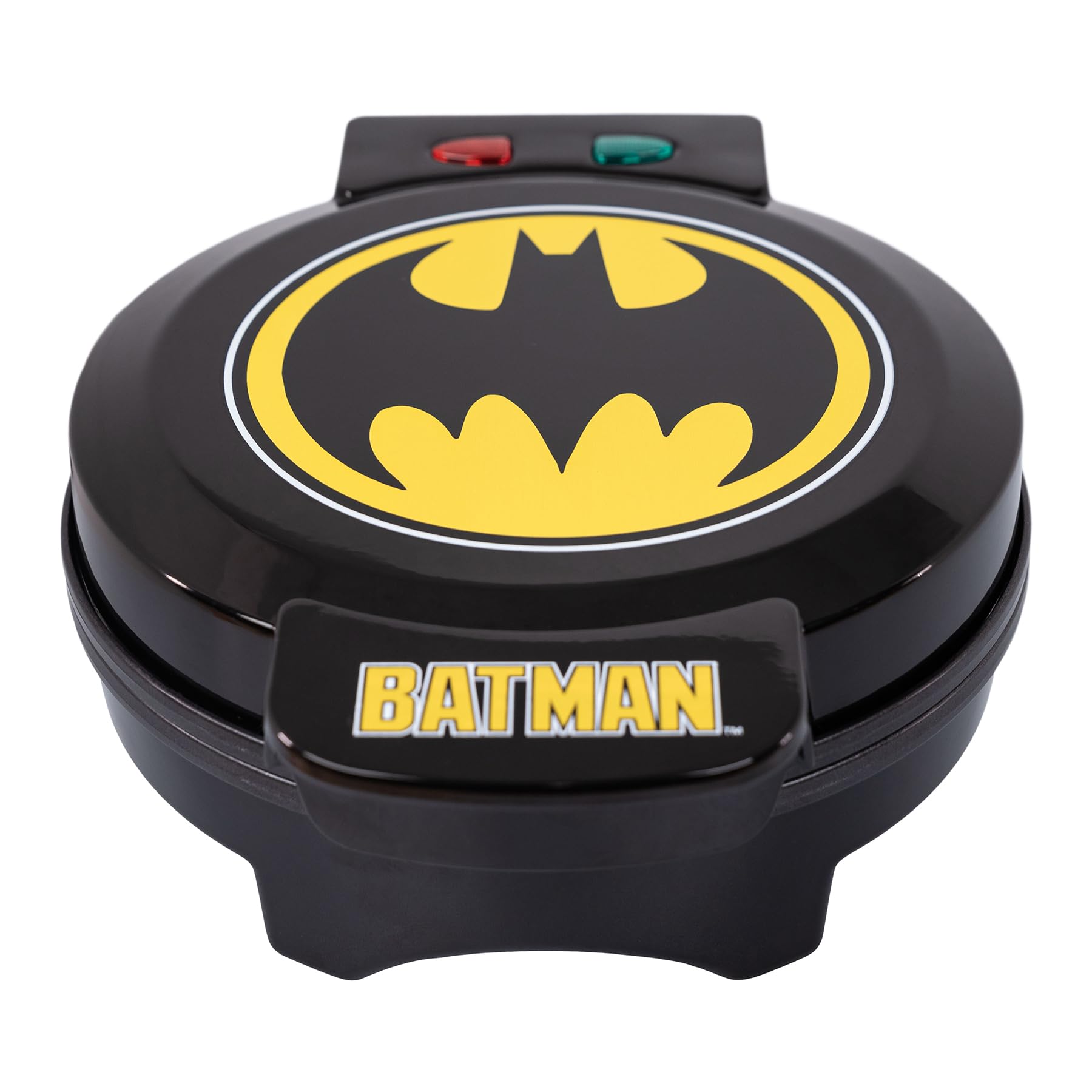 Uncanny Brands - Gofrera Logo Batman - Impresión en el gofre - Enchufe Europeo - Licencia DC Comics - Facil de usar y limpiar - Hogar y cocina - Heroes