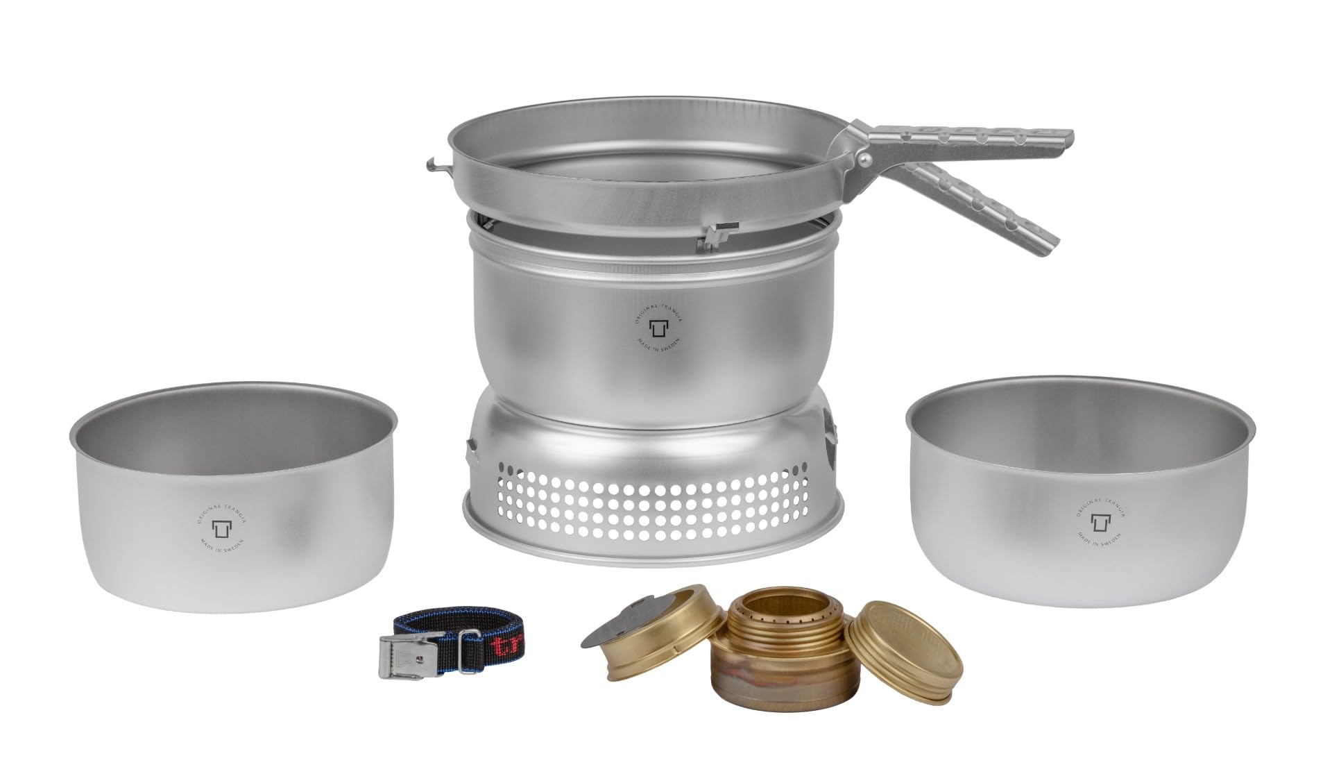Trangia 25-1 UL/D Ultralight Topfset mit Spiritus Sturmkocher - groß - Duossal