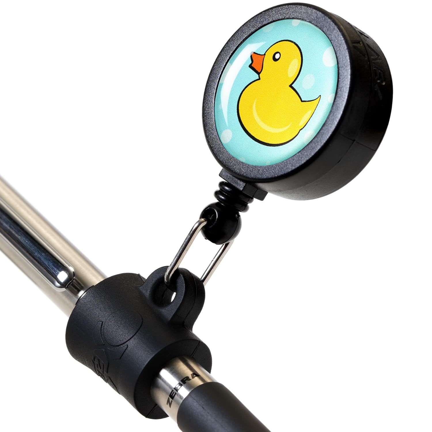 Better Labz EZ PEN Retractable Pen Reel for Nurses, Teachers, Waitresses, Carpenters, Construction Workers, Contractors & Pros (Non-stop Duck)