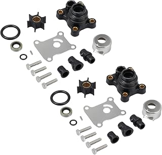 2x Repair Kit Impeller Pump 9.9Hp and 15Hp for Evinrude / 394711 0394711