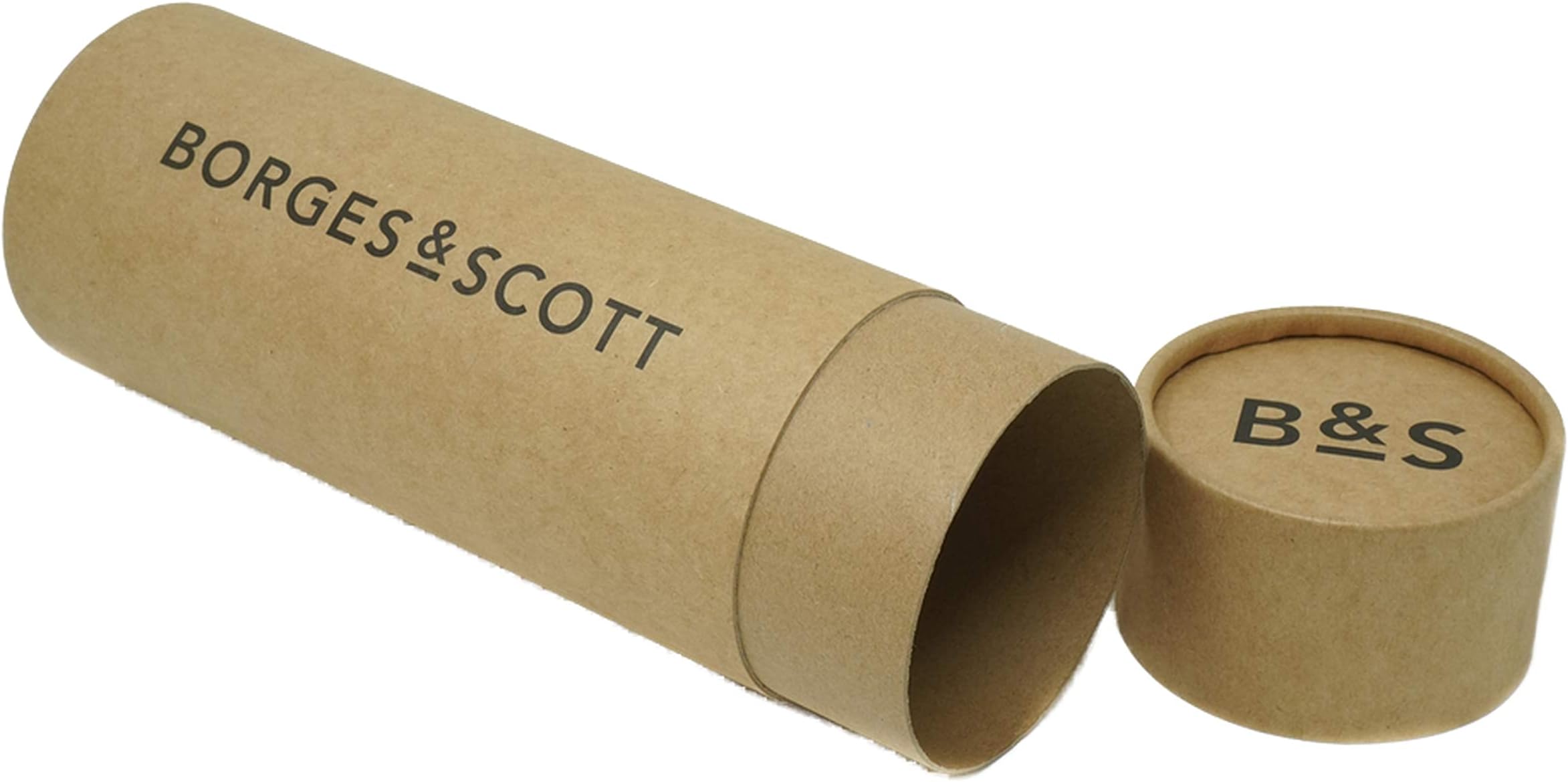 Borges & Scott Panama Hat Travel Tube Brown