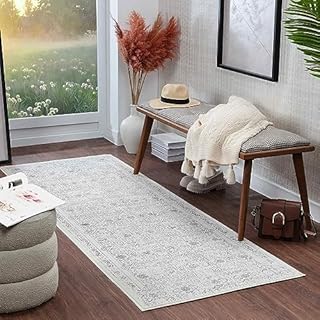 Surya Marrakech Vintage Rug - Area Rugs Living Room, Hallway, Bedroom - Chic Neutral Scandi Rug, Traditional Boho Rug Style, Natural Easy Care Pile - Large Rug 160x216cm Dark Blue Rug