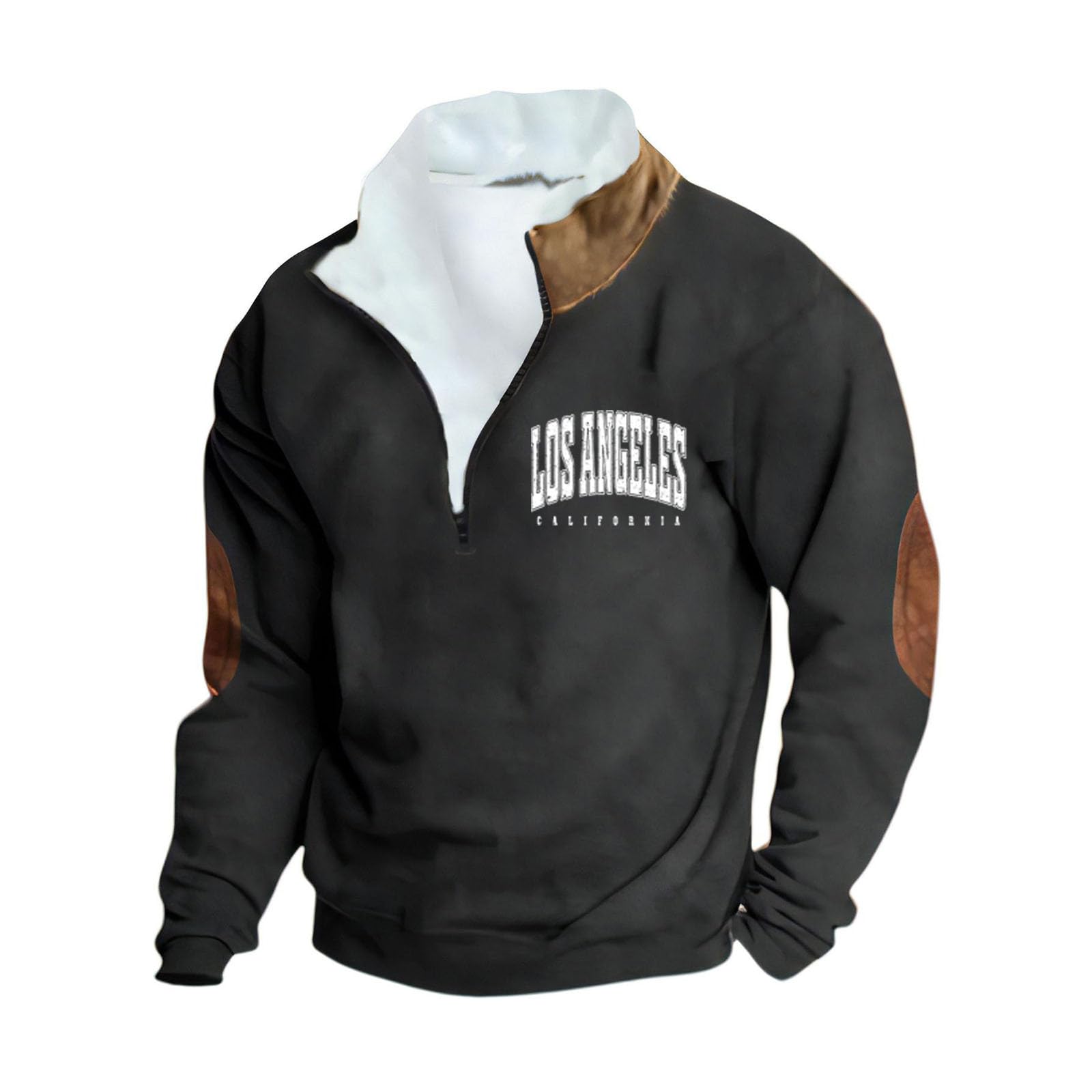 Pull léger col V pour homme avec imprimé moderne et dynamique