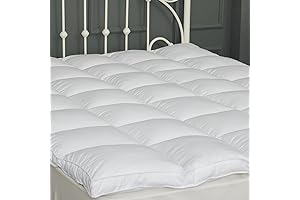 Plush Twin Feather Bed Mattress Topper