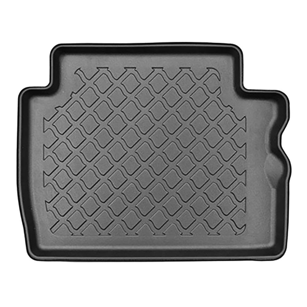Alfombrillas Camión Ford F-MAX 2018+ EURO 6 Automático – Piel Ecológica Negra Con Hilos Rojos (3 Piezas)