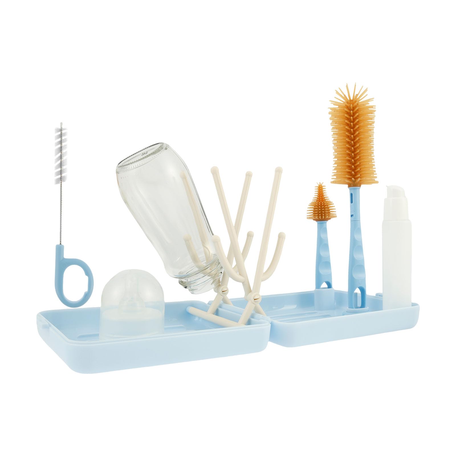 Kit De Brosses Nettoyage Biberons En Silicone - Pour Biberon, Paille, Tétine | Nettoyage En Profondeur Et Hygiénique