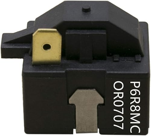 Miniatura 2 de iRomehony Refrigerador PTC Starter Compresor Start Relay Reemplazo para P6R8MC OR0707 1 pin Fit para LG Magic Chef Refrigerador Deshumidier PTC