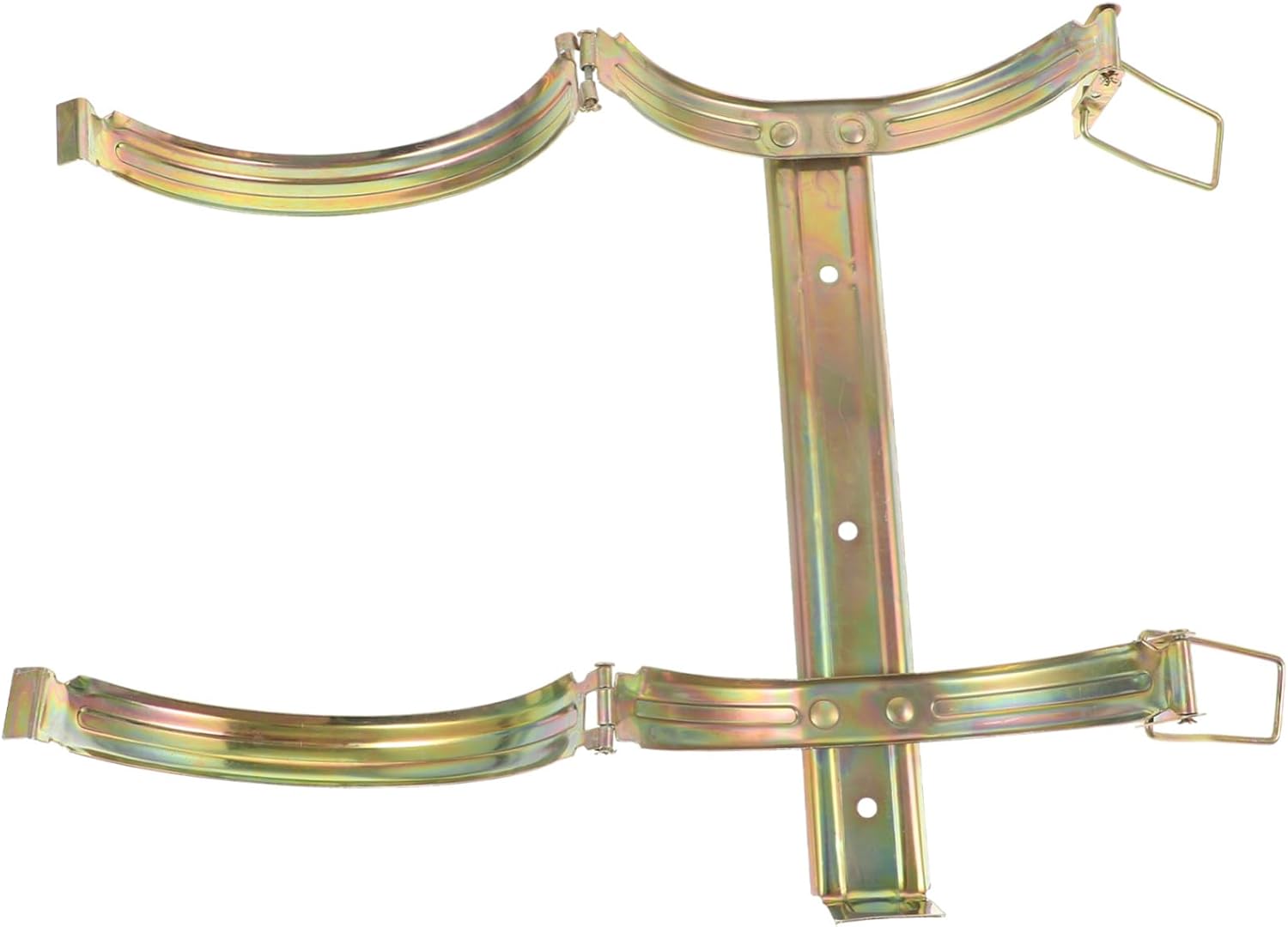 DOITOOL 3pcs Stand Metal Wall Mount Bracket Holder for Fire Extinguishers Space-Saving Design Easy Installation Sturdy and for and Workplace Safety