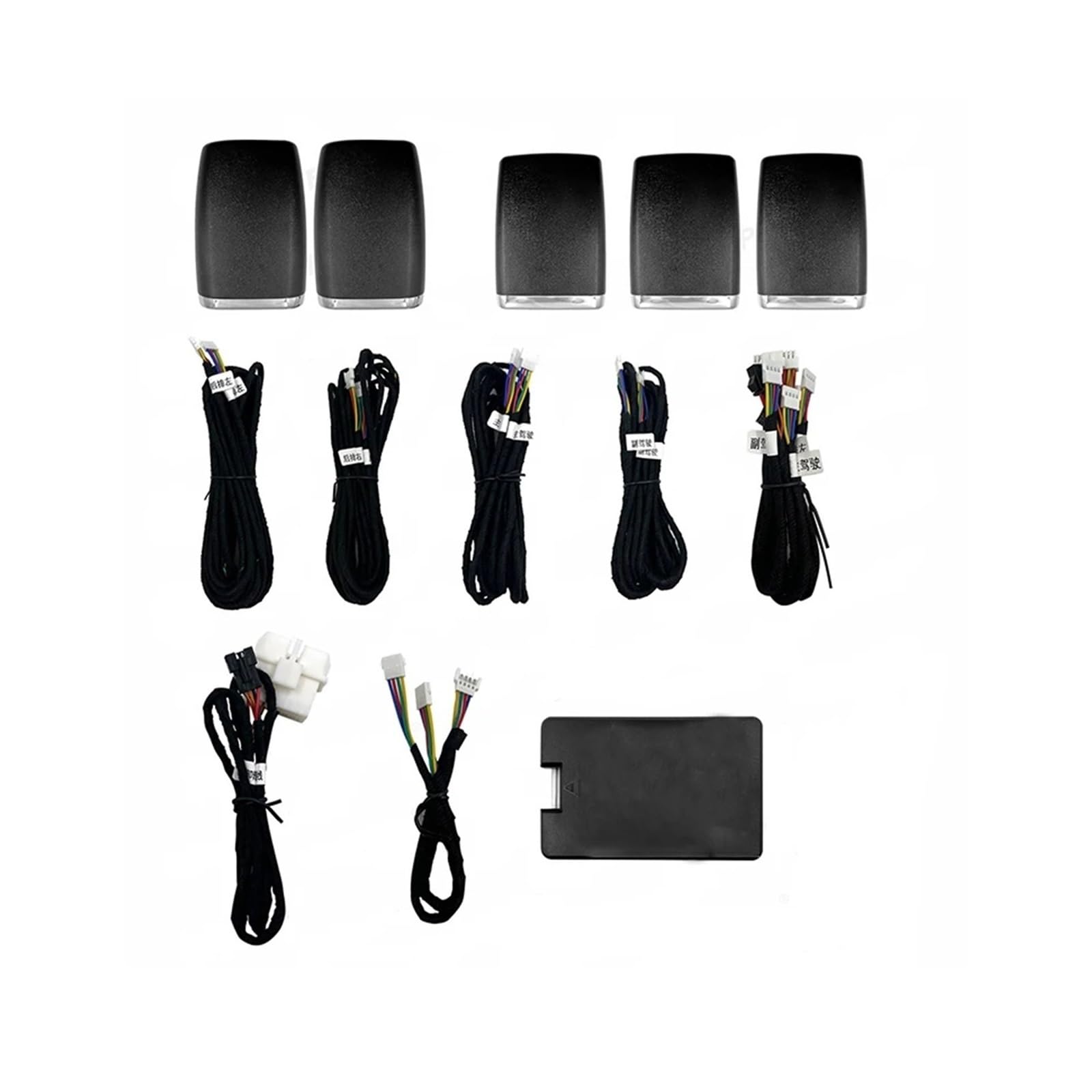 Seat Belt Buckle Atmosphere Luminous Booth Seat Belt Buckle Interior Parts Compatible with Toyota Camry 2018 2019 2020 2021 2022