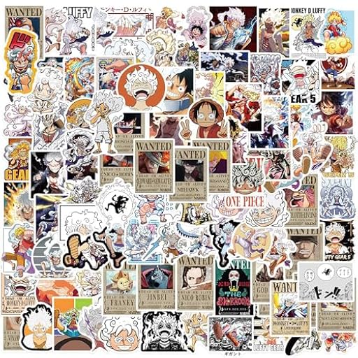 One Piece Pegatinas 100 Unidades Vinilo Dibujos Animados Luffy Pegatinas para Portátil, Botellas de Agua Monopatín, Bicicleta, Computadora, Snowboard, Equipaje, Coche, Impermeable Lindo Anime | Ya disponible en tu tienda friki favorita! En mundofriki.es!