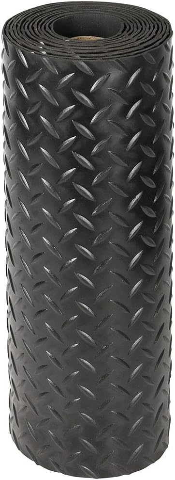 OROK TURBOCAR 642911 Garage Floor MAT - 100% Rubber - Black - Durable, Cushioned - 5.5m x 5.5m