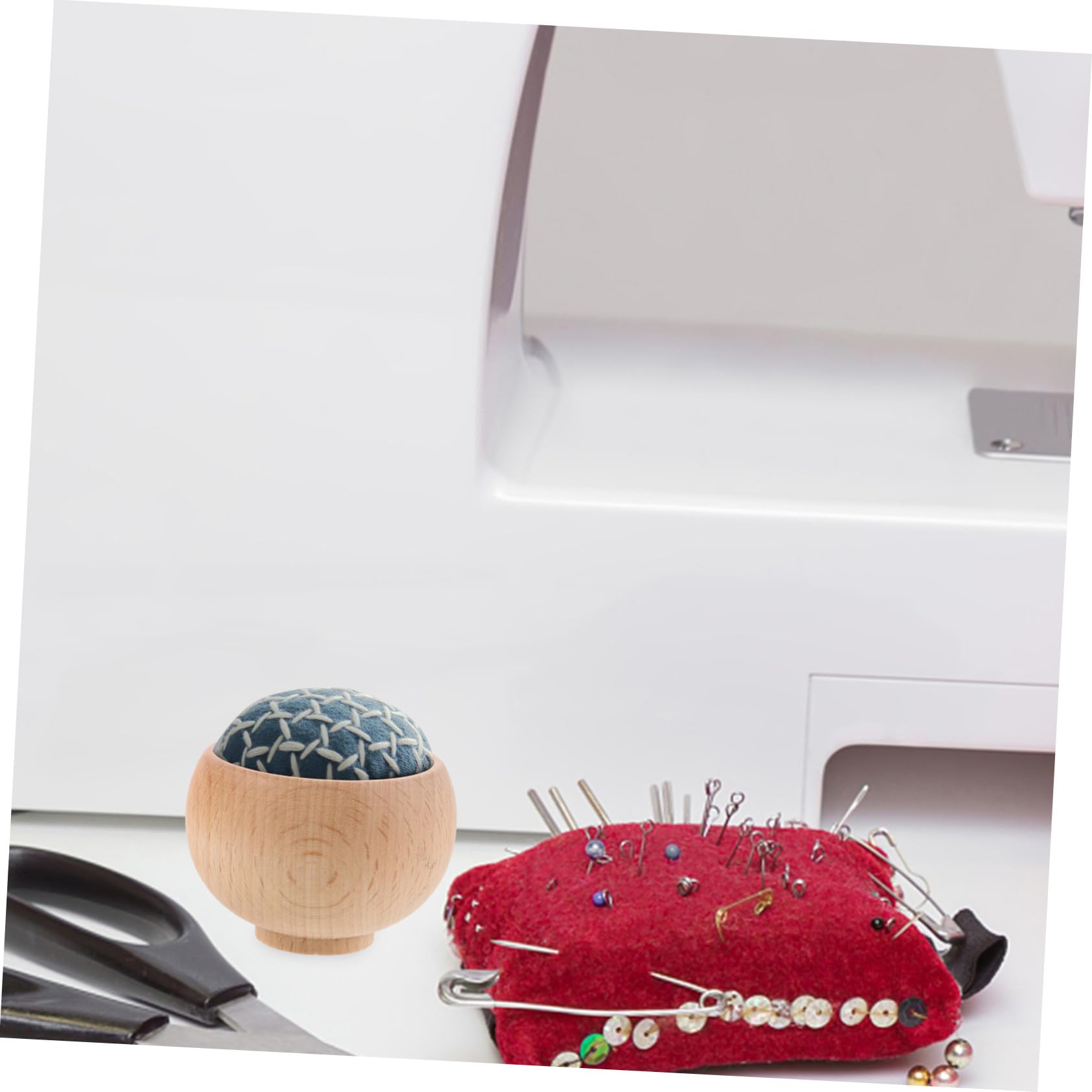 Operitacx 4 Stück Sewing Clips Nadelkissen mit Stabilem Nadelkissen und Japanischem Design für Professionelles Studio und Crochet