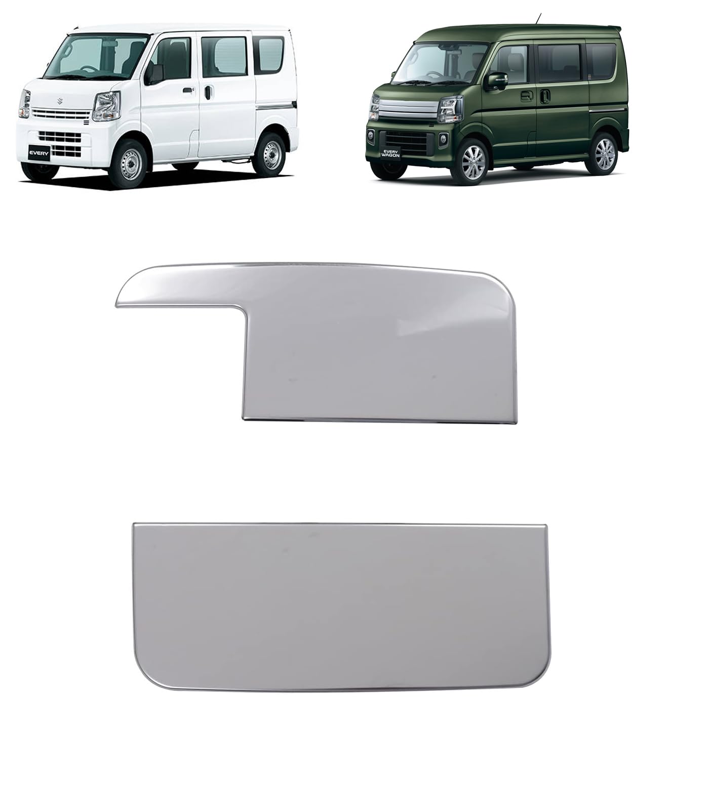 Amazon.co.jp: Hophelia スズキ エブリイワゴン DA17W ステンレス(鏡面
