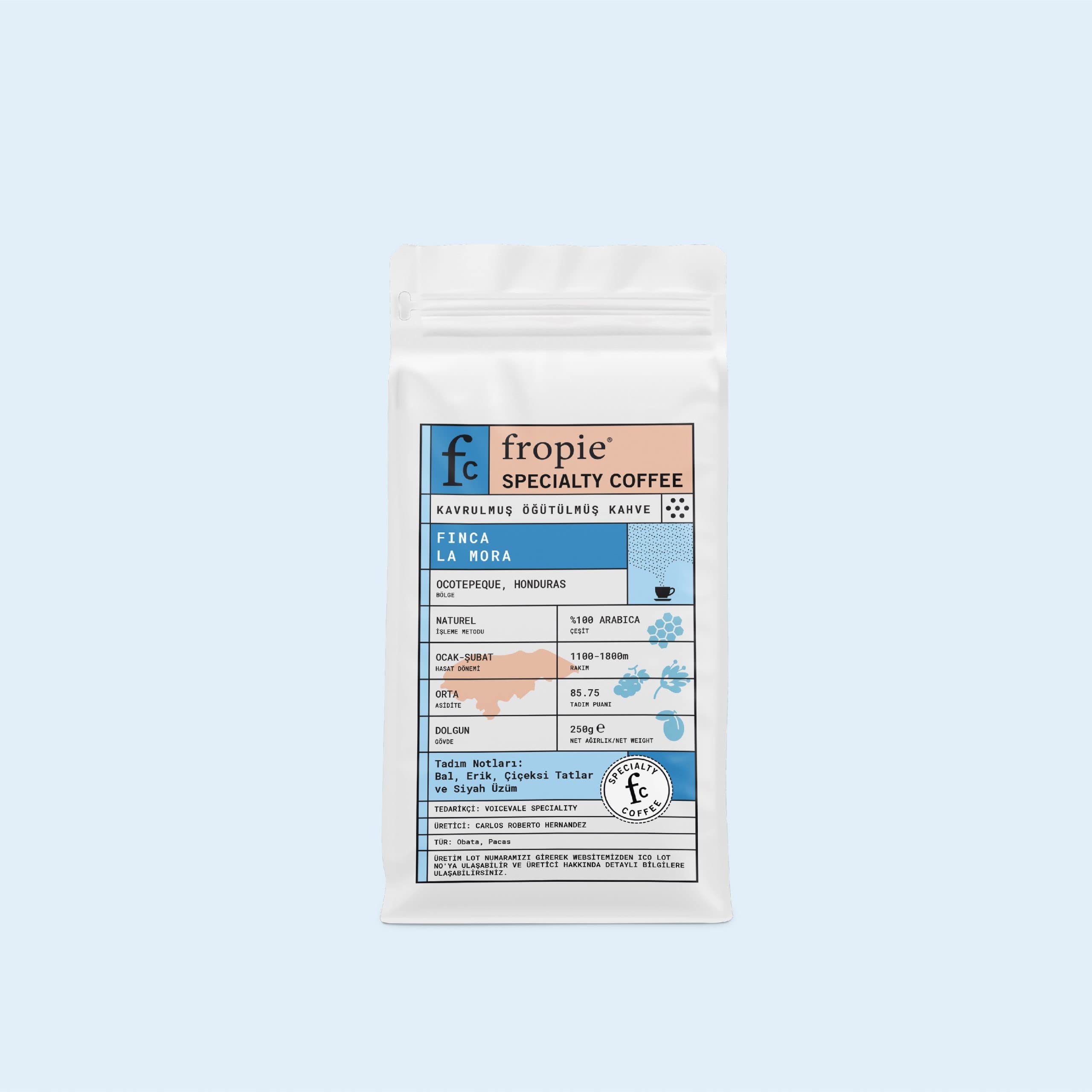 Fropie Kahve Honduras - Öğütülmüş 250 gr