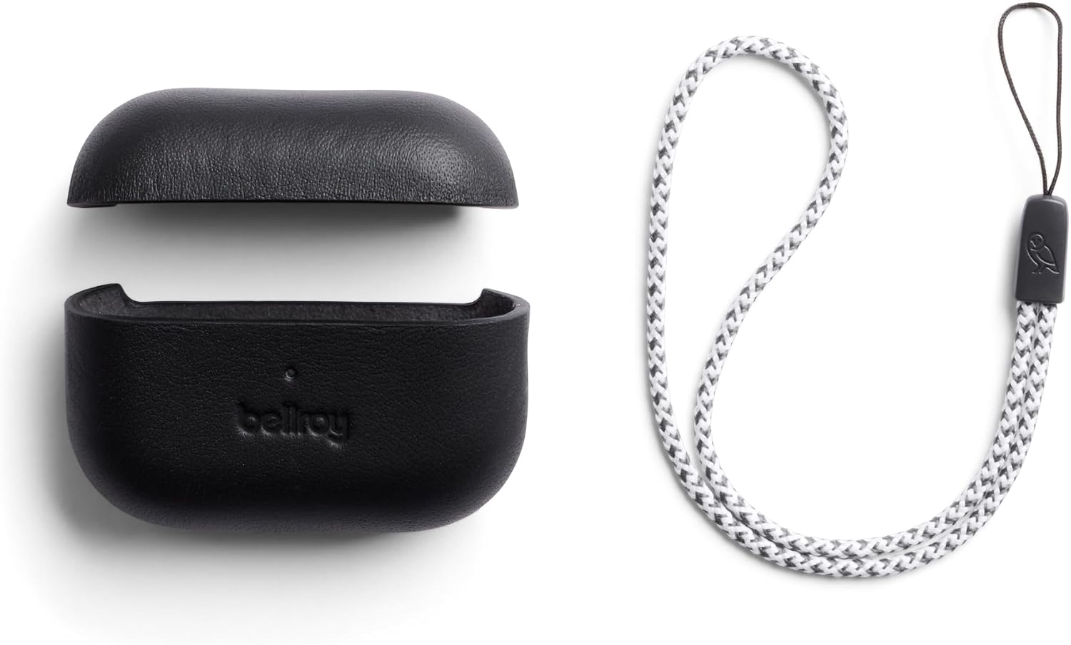 Bellroy Pod Jacket Pro – Second Edition (Leather Case for Apple AirPods Pro 2nd Generation) - Black