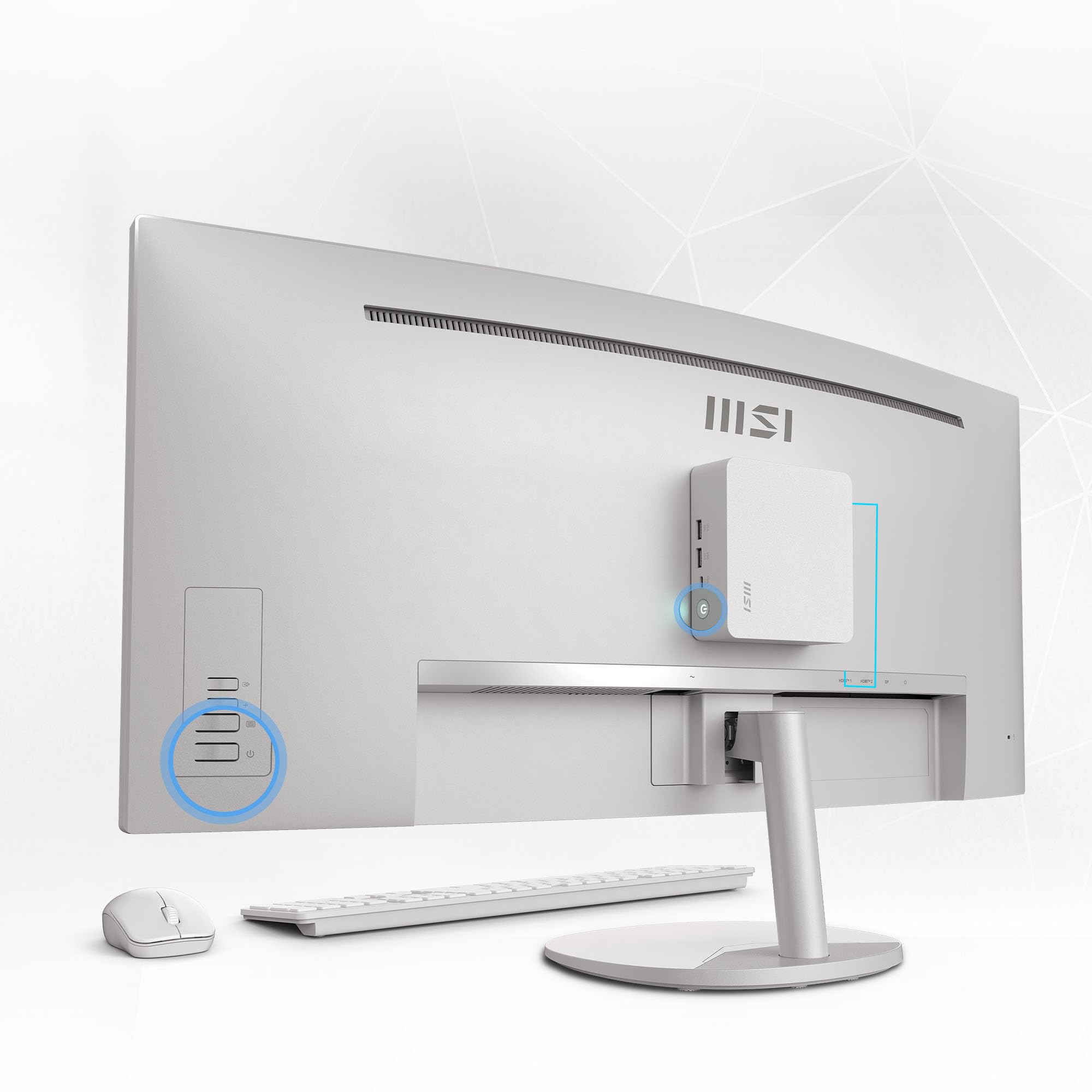 msi PRO MP341CQW E12 Monitor 34” UWQHD (3440×1440) Curvo 1500R, VA, 120Hz, 1ms, HDR Ready, Adaptive-Sync, Eye Care, Speaker Integrati, HDMI 2.0b, DP 1.4a, Frameless, Regolabile VESora inzio