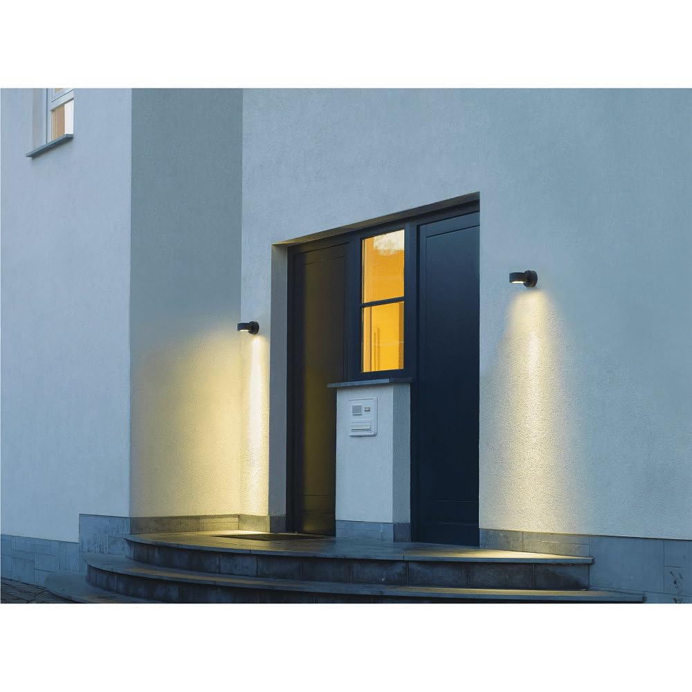 SLV 230355 SITRA WALL Applique murale, Anthracite Anthracite 15,5 x 10 x 10 cm
