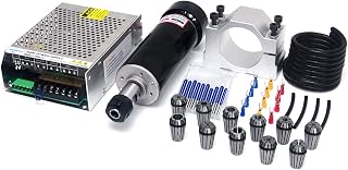 Daedalus CNC Spindle Motor Kit, 500w, ER16, Brushed