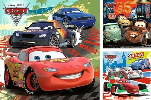 Miniatura 2 de Ravensburger Disney Cars: en todo el mundo Racing Fun (3 x 49-piece) Puzzles en una caja