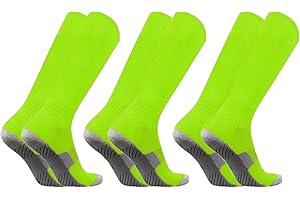 Soccer Socks 3/12 Pairs Team-Sport Knee High Breathable Football Socks for Men Youth Kids Boys