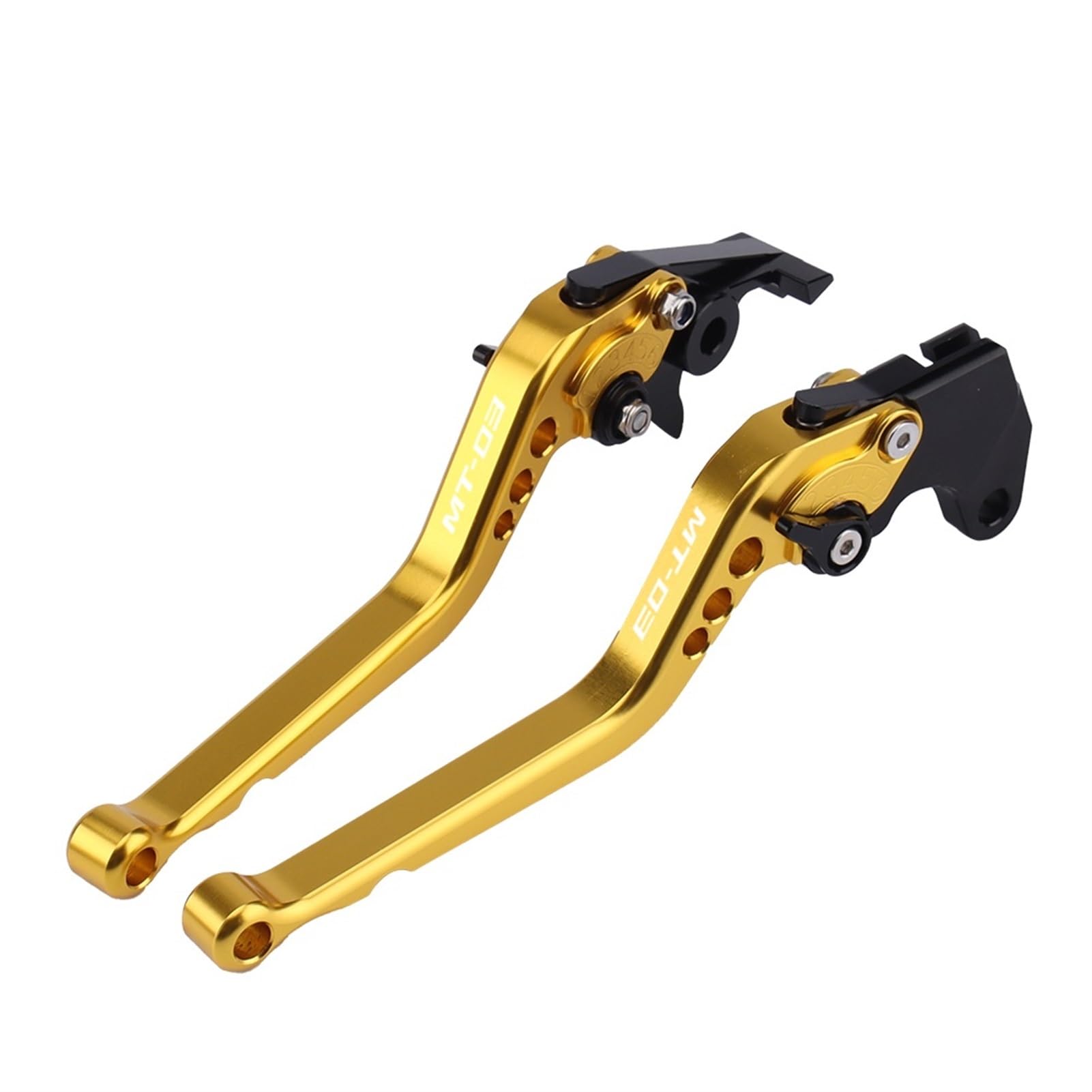 Lsdsaaza 2 For Mt-03 Mt 03 015 016 017 018 019 020 021 02 2023 Motorcycle Brake Clutch Levers Adjustable Short Long Motorcycle Brake Clutch Lever