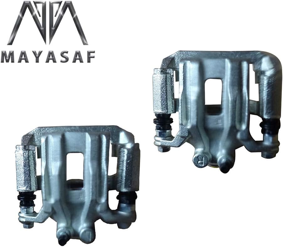 MAYASAF 19B2994A+19B2995A Rear Disc Brake Caliper Right+Left Caliper w/o Pads for Nissan 2005-2012 Pathfinder