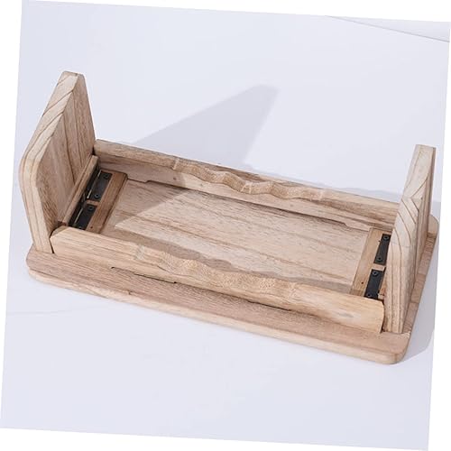 Miniatura 2 de Banco de meditación Taburete de yoga Taburete de madera para meditación Decoración Zen portátil