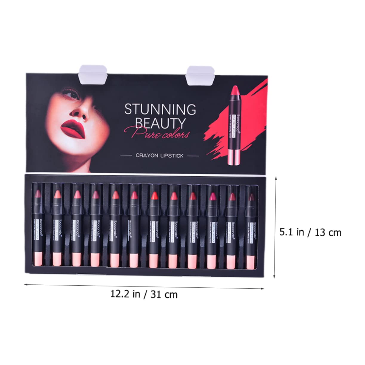 Amazon | Frcolor 12本セット リップスティック リップ プランパー  