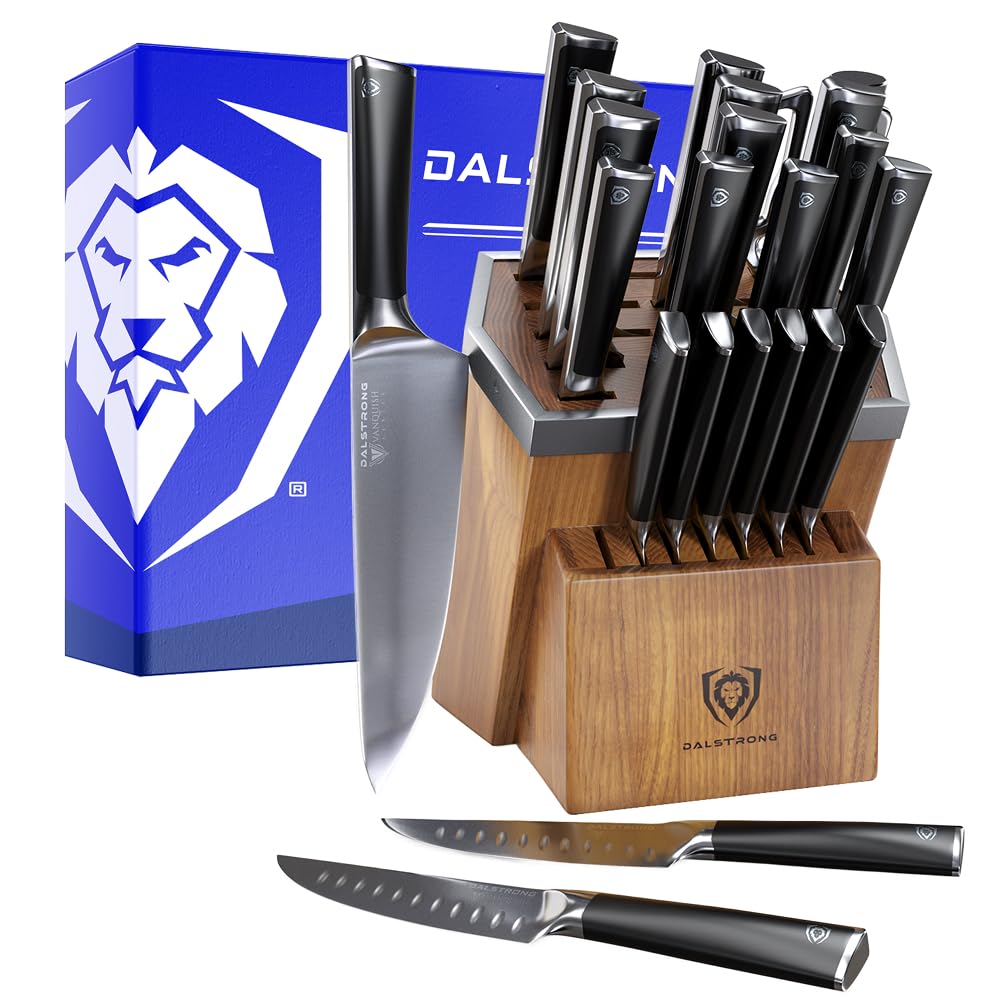 Amazon.com: Dalstrong 24 Piece Block Knife Set - Vanquish Series