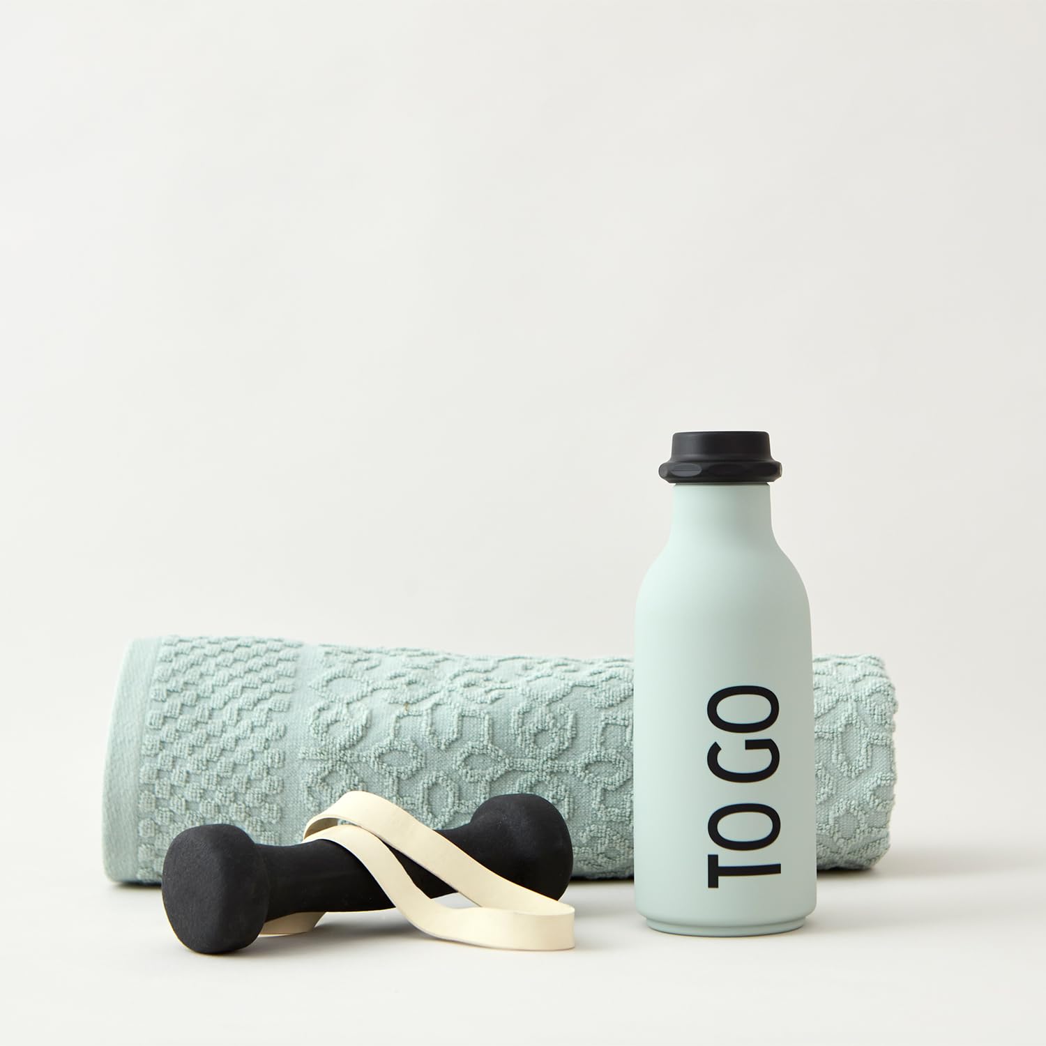 Borraccia Sportiva Design Letters Da 500 Ml: Tritan Trasparente, A Prova Di Perdite, Con Sfera Shaker, Senza BPA - 3
