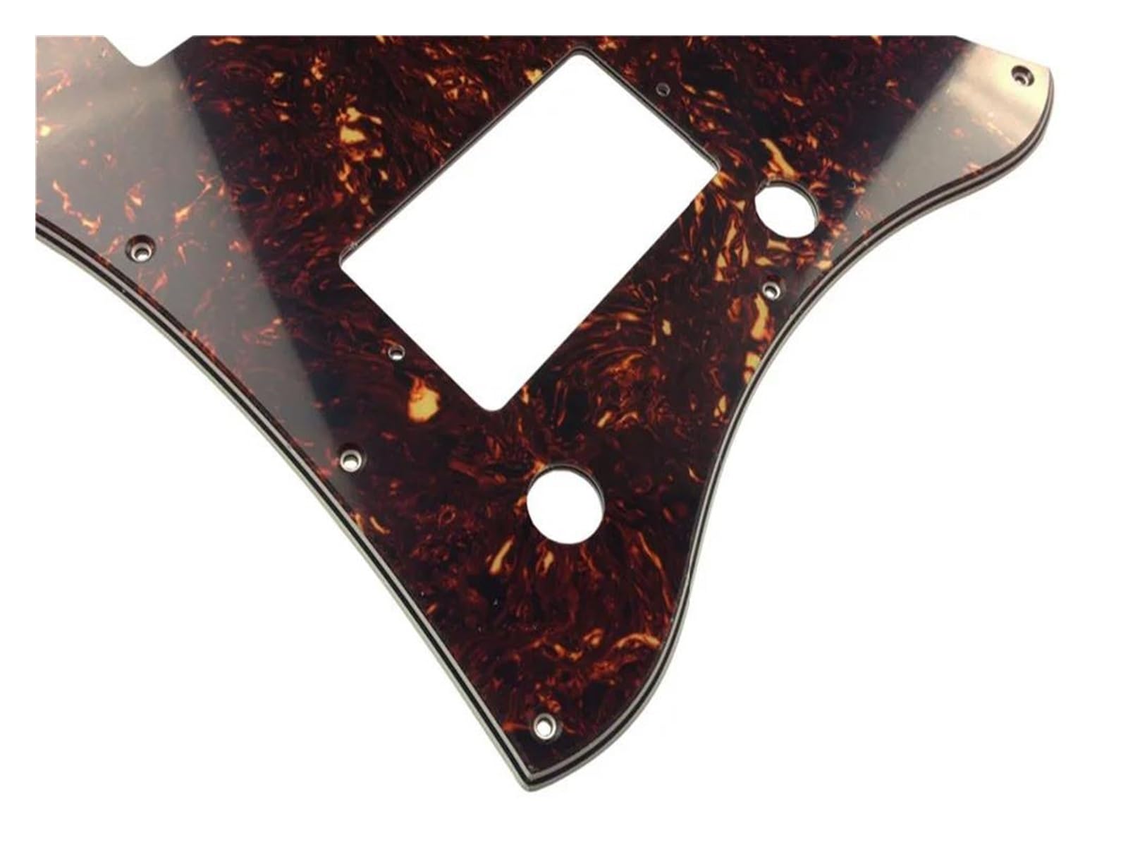 maskownica do gitary Części do gitary - do gitary SG Full Face Pickguard Scratch Plate z przetwornikami PAF Humbucker 4-warstwowy brązowy żółw